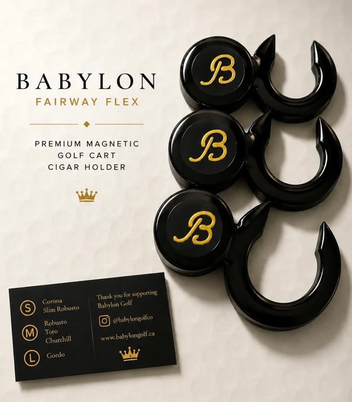 Babylon "Fairway Flex" Cigar Holder